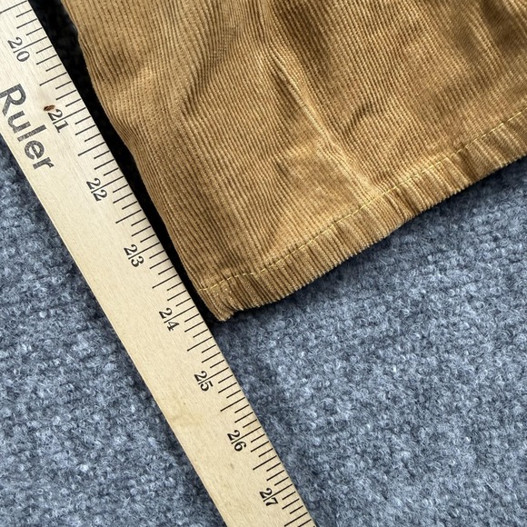 Peter Millar Corduroy Pants Mens 31x25 Beige 5 Pocket Casual Straight Leg - Picture 5 of 6